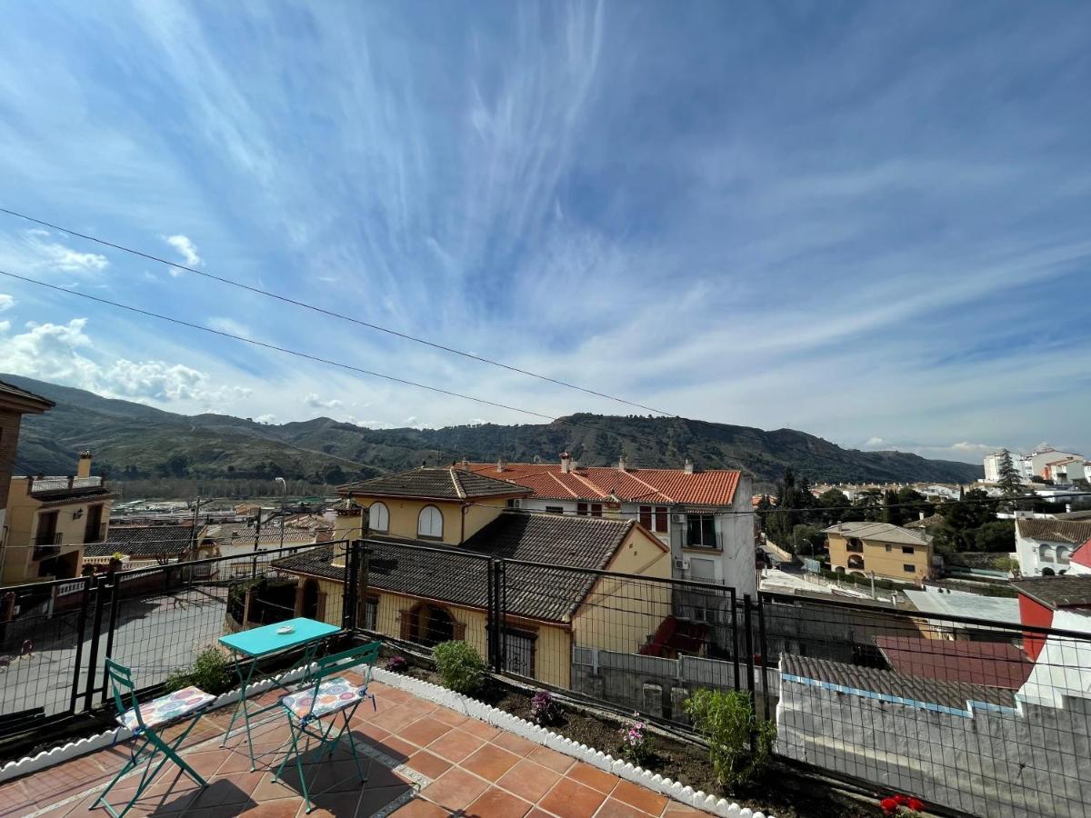 Casa Rural Vistablanca En Una Sola Planta Con Bonitas Vistas Y Piscina - Junto A La Capital Y La Alhambra Cenes De La Vega Exterior foto
