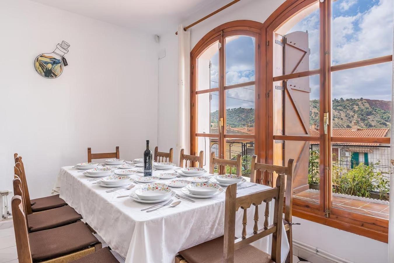 Casa Rural Vistablanca En Una Sola Planta Con Bonitas Vistas Y Piscina - Junto A La Capital Y La Alhambra Cenes De La Vega Exterior foto
